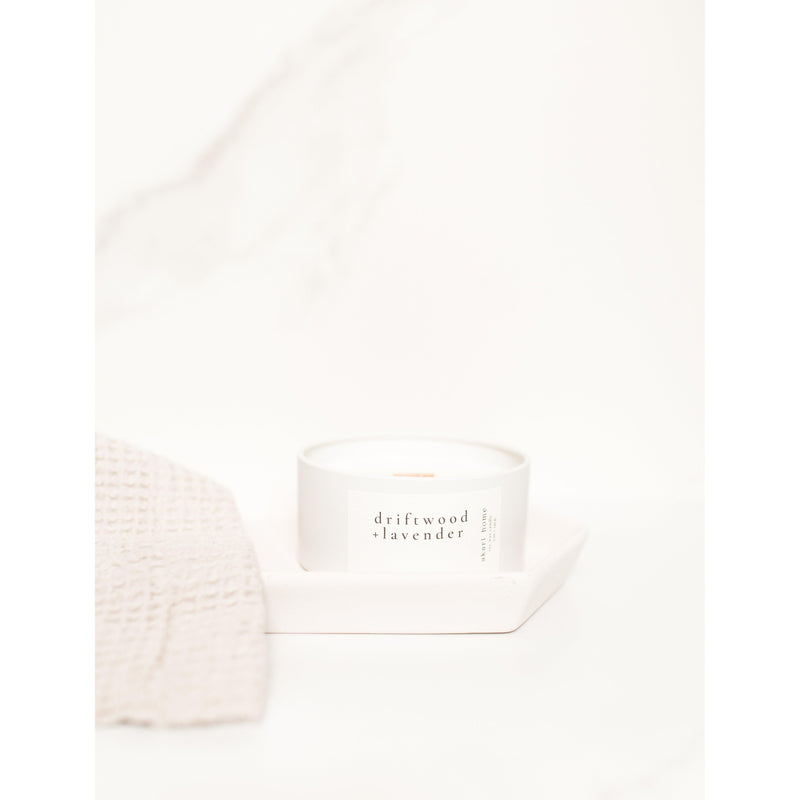 Driftwood + Lavender Soy Candle - Akari Home