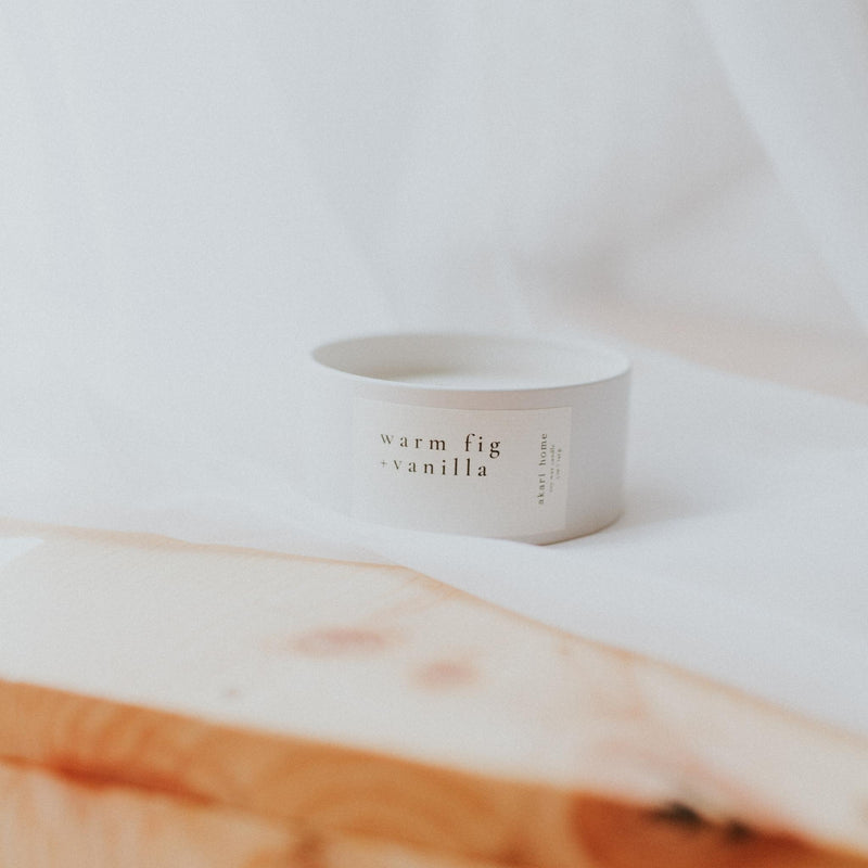 Warm Fig + Vanilla Soy Candle - Akari Home